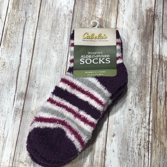 Cabela's Other - Cabelas comfy cozy fuzzy aloe infused socks NWT 🧦